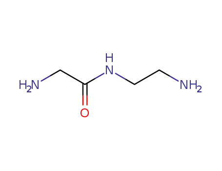 Molecular Structure of 84354-31-4 (Acetamide, 2-amino-N-(2-aminoethyl)-)