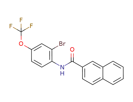N-(2-bromo-4-(trifluoromethoxy)phenyl)-2-naphthamide