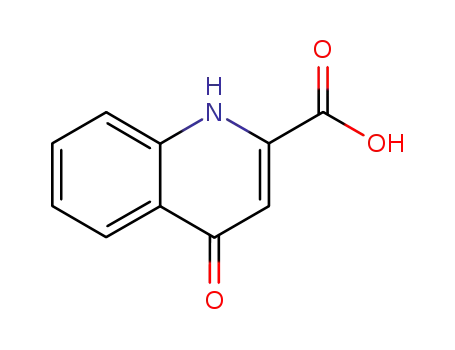 Molecular Structure of 13593-94-7 (1,4-DIHYDRO-4-OXOQUINOLINE-2-CARBOXYLIC ACID)