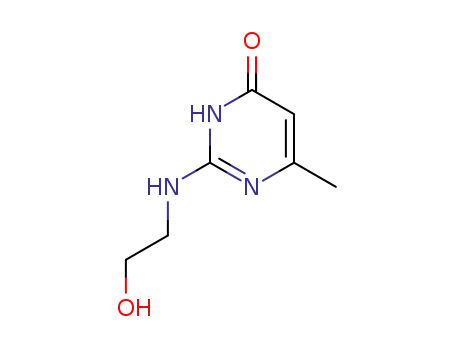 4(1H)-Pyrimidinone, 2-[(2-hydroxyethyl)amino]-6-methyl-
