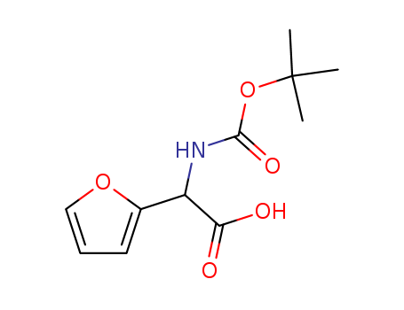 BOC-2-AMINO-2-FURANACETIC ACID