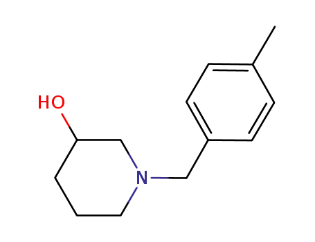 Molecular Structure of 414886-29-6 (1-(4-methylbenzyl)piperidin-3-ol)