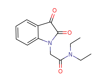 2-(2,3-dioxo-2,3-dihydro-1H-indol-1-yl)-N,N-diethylacetamide