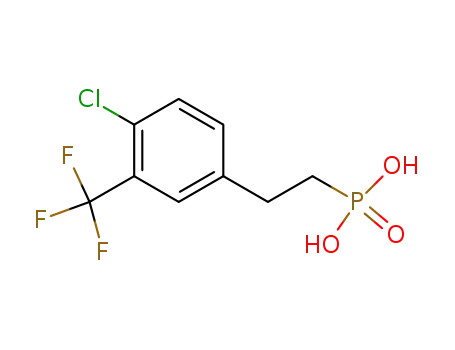 [2-(4-chloro-3-trifluoromethylphenyl)ethyl]phosphonic acid