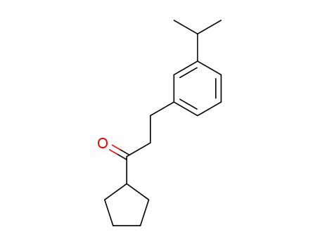 1-cyclopentyl-3-(3-isopropyl-phenyl)-propan-1-one