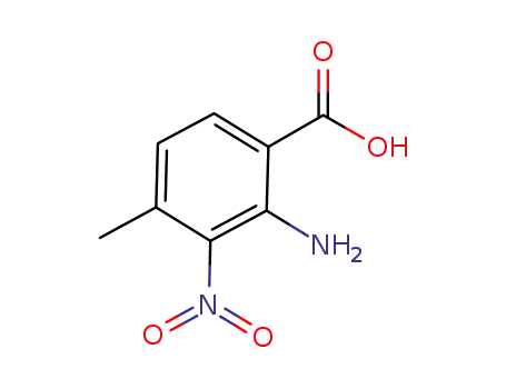 Molecular Structure of 947690-01-9 (2-amino-4-methyl-3-nitrobenzoic acid)