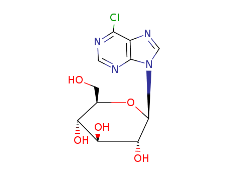 6-Chloropurine-9-b-D-glucoside