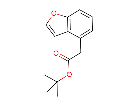 1,1-dimethylethyl benzofuran-4-yl acetate