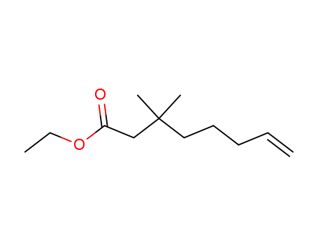3,3-Dimethyl-7-octenoic acid ethyl ester