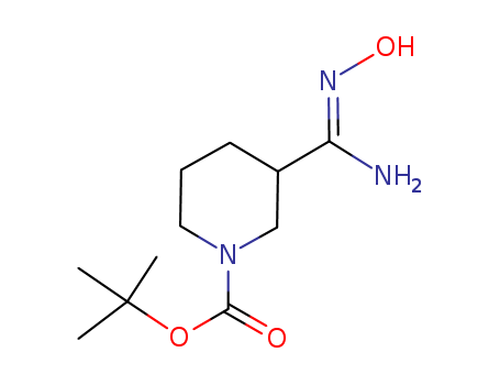 1-TERT-BUTYLOXYCARBONYL-3-(N-HYDROXYCARBAMIMIDOYL)PIPERIDINE