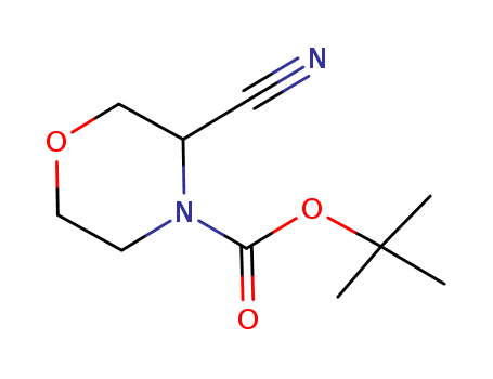 3-Cyano-4-morpholinecarboxylic acid tert-butyl e