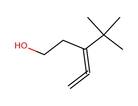 Molecular Structure of 55930-38-6 (3,4-Pentadien-1-ol, 3-(1,1-dimethylethyl)-)