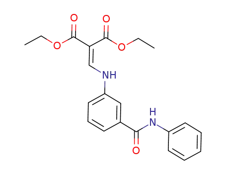 Propanedioic acid,
[[[3-[(phenylamino)carbonyl]phenyl]amino]methylene]-, diethyl ester