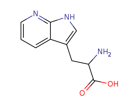 1H-Pyrrolo[2,3-b]pyridine-3-propanoicacid, α-amino-                                                                                                                                                    