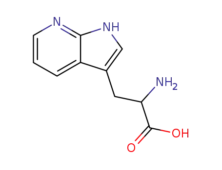 Molecular Structure of 7303-50-6 (7-AZATRYPTOPHAN)