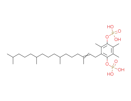 3,5,6-trimethyl-2-phytylhydroquinone 1,4-diphosphate