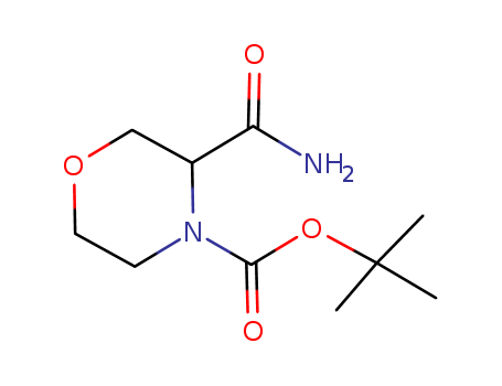 tert-butyl 3-carbamoylmorpholine-4-carboxylate