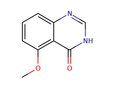 Molecular Structure of 135106-52-4 (5-METHOXYQUINAZOLIN-4-OL)