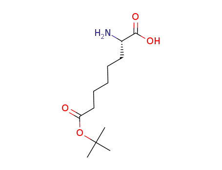 Molecular Structure of 276869-42-2 ((S)-Asu(OtBu)-OH)