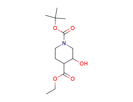 3-hydroxypiperidine-1,4-dicarboxylic acid 1-tert-butyl ester 4-ethyl ester