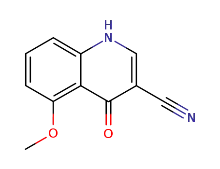4-하이드록시-5-메톡시퀴놀린-3-카르보니트릴