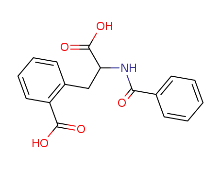 Molecular Structure of 101569-26-0 (N-benzoyl-2-carboxyphenylalanine)