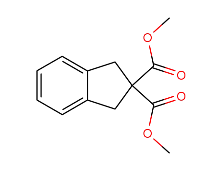 Molecular Structure of 276888-00-7 (2,2-DiMethyl 1,3-dihydroindene-2,2-dicarboxylate)