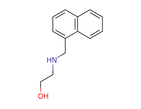 Molecular Structure of 20103-08-6 (2-((1-NAPHTHYLMETHYL)AMINO)ETHANOL)
