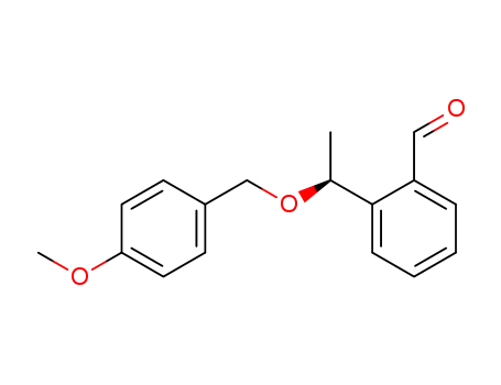 Benzaldehyde, 2-[(1S)-1-[(4-methoxyphenyl)methoxy]ethyl]-