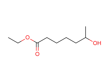 Molecular Structure of 55099-47-3 (6-Hydroxyheptanoic acid ethyl ester)