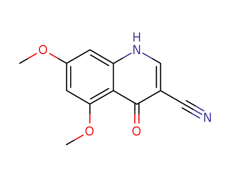 4-Hydroxy-5,7-dimethoxyquinoline-3-carbonitrile