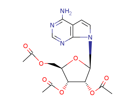 7-(2,3,5-Tri-Oacetyl-β-D-ribofuranosyl)-7H-pyrrolo[2,3-d]pyrimidin-4-amine