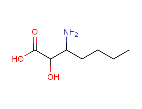 3-Amino-2-hydroxyheptanoic acid