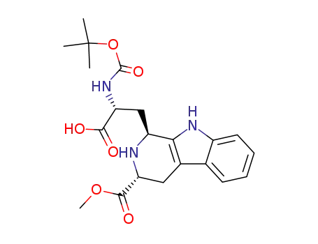 (1S,3R,2'R)-1-[2'-(tert-butoxycarbonyl)amino-2'-carboxyethyl]-3-methoxycarbonyl-1,2,3,4-tetrahydro-β-carboline