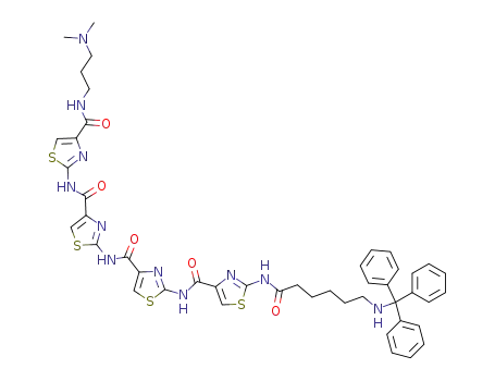 C<sub>46</sub>H<sub>47</sub>N<sub>11</sub>O<sub>5</sub>S<sub>4</sub>