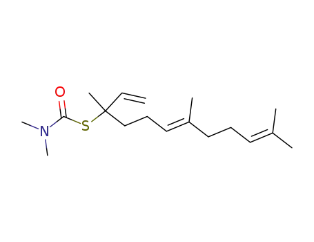 (E)-S-3,7,11-trimethyldodeca-1,6,10-trien-3-yl dimethylcarbamothioate