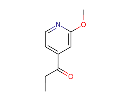 Molecular Structure of 880767-50-0 (2-METHOXY-4-PROPIONYLPYRIDINE)