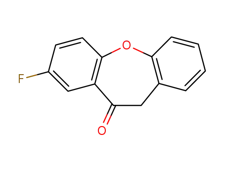 2-fluoro-10,11-dihydro-11-oxodibenz<b,f>oxepin