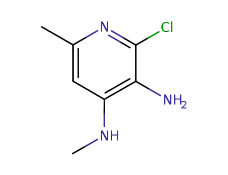 2-클로로-N4,6-디메틸피리딘-3,4-디아민