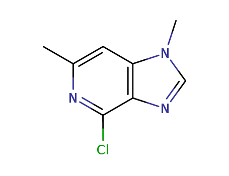 1H-IMidazo[4,5-c]pyridine, 4-chloro-1,6-diMethyl-