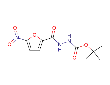 Hydrazinecarboxylic acid, 2-[(5-nitro-2-furanyl)carbonyl]-,
1,1-dimethylethyl ester