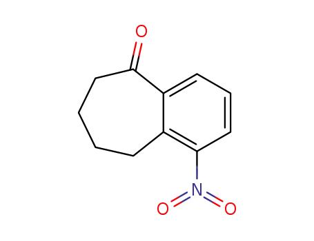 1-NITRO-6,7,8,9-TETRAHYDRO-5H-BENZO[7]ANNULEN-5-ONE