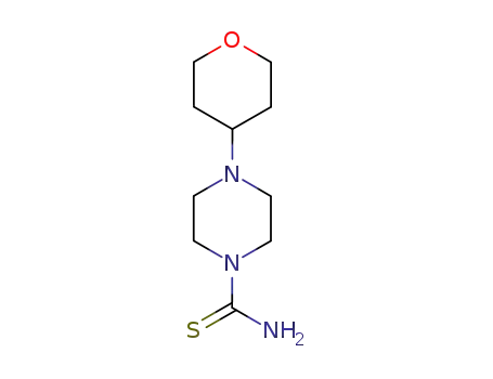 1-Piperazinecarbothioamide,  4-(tetrahydro-2H-pyran-4-yl)-