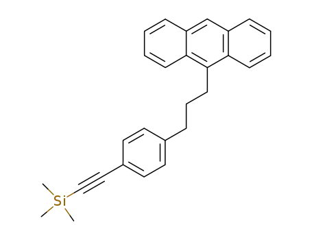 [4-(3-anthracen-9-yl-propyl)-phenylethynyl]-trimethyl-silane
