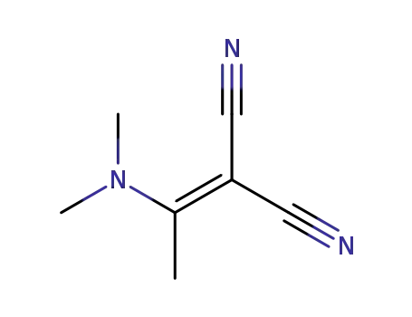 Molecular Structure of 14164-26-2 (2-(1-(DIMETHYLAMINO)ETHYLIDENE)MALONONITRILE)