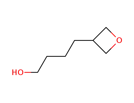 Molecular Structure of 251922-48-2 (4-(Oxetan-3-yl)butan-1-ol)