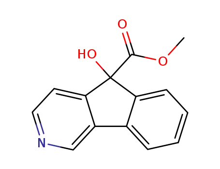 Methyl 5-hydroxy-5H-indeno[1,2-c]pyridine-5-carboxylate