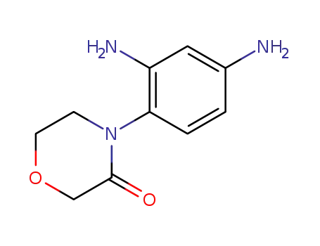 4-(2,4-diaminophenyl)morpholin-3-one