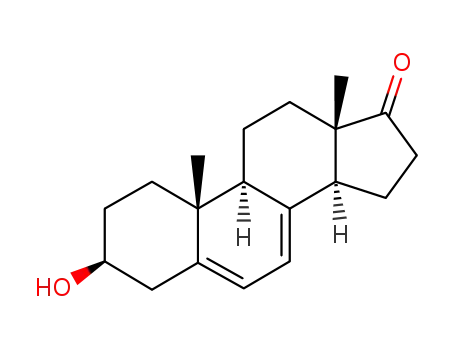 Molecular Structure of 2691-68-1 (3-hydroxyandrosta-5,7-dien-17-one)