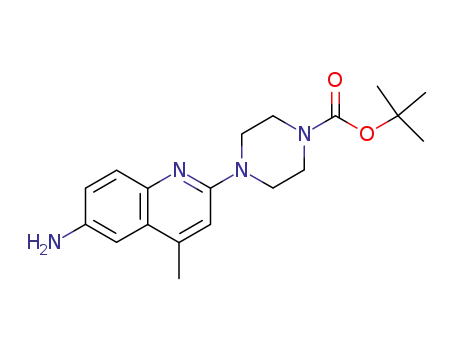 tert-butyl 4-(6-amino-4-methylquinolin-2-yl)piperazine-1-carboxylate